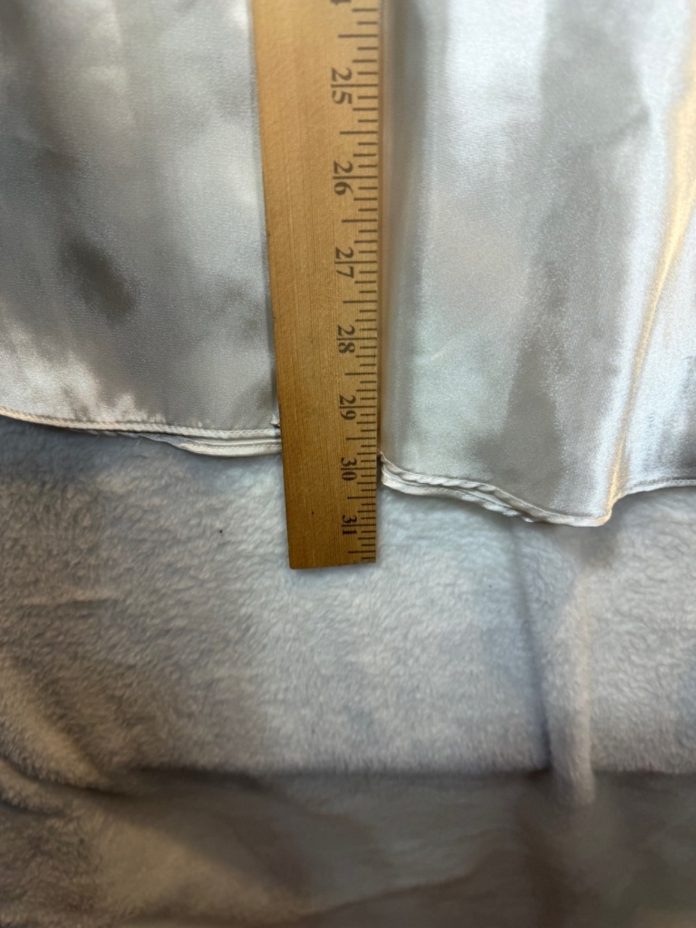 La Vie En Rose Babydoll Lingerie Womens Size XL White Satin Coquette Sexy Slip D - Picture 7 of 8